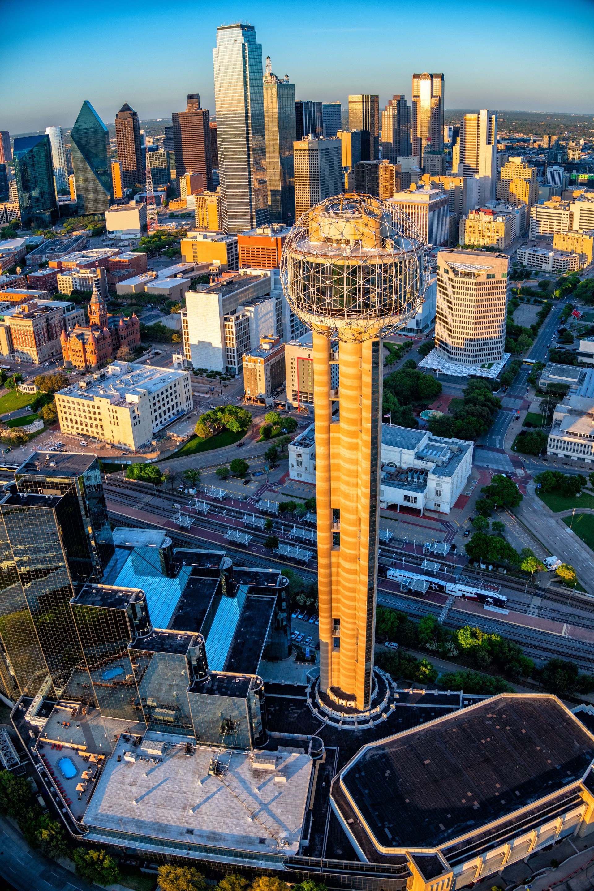 Downtown Dallas Aerial
